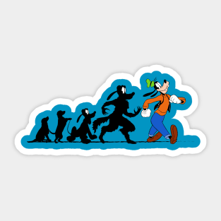 Evolution,Gawrsh! Sticker